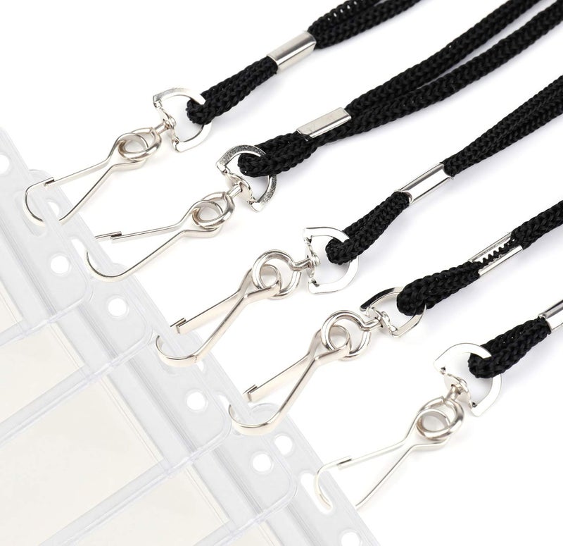 Yesland 150 Pack ID Black Lanyard Safety Badge Lanyard, 36 Inches Comfortable Neck Straps Business Card Lanyards Employee Students Lanyards with Swivel Hook for Office, School, Classroom - Image 5